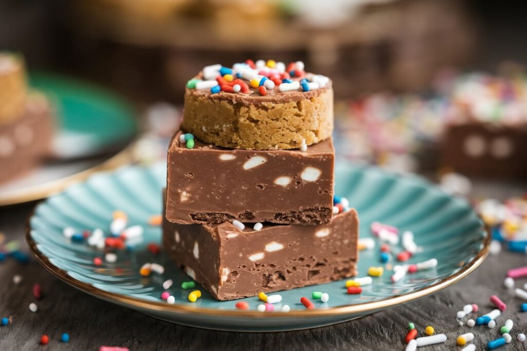 What Is Birthday Cake Fudge Made Of?